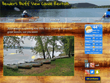 Tablet Screenshot of canoelady.com